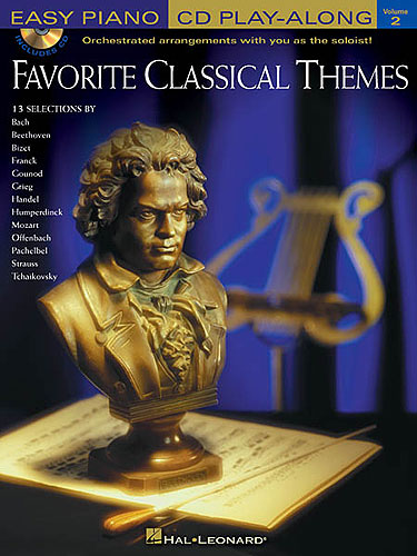 Easy Piano CD Play-Along Volume 2: Favorite Classical Themes