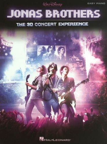 Jonas Brothers : 3D Concert Experience For Easy Piano