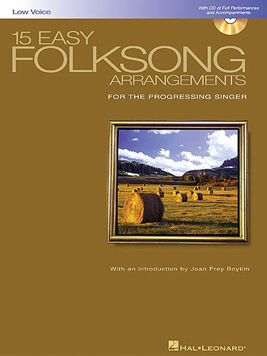 Boytim, Joan Frey : 15 Easy Folksong Arrangements For Low Voice