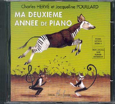 Herv, Charles / Pouillard, Jacqueline : Ma Deuxime Anne de Piano (CD seul)
