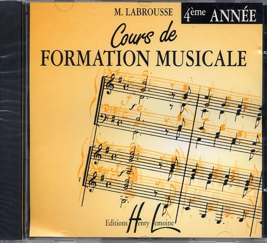 Labrousse, Marguerite : Cours de Formation Musicale - Volume 4