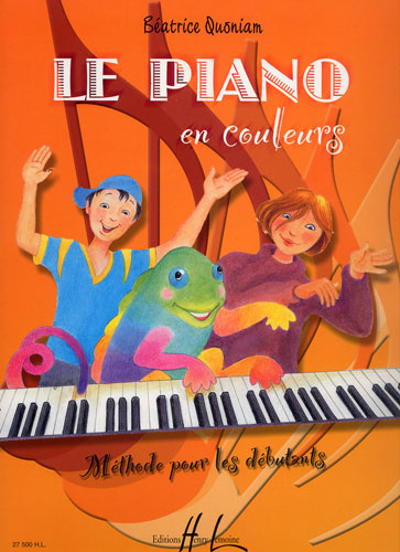 Quoniam, Batrice : Le Piano en couleurs - Mthode pour Dbutants