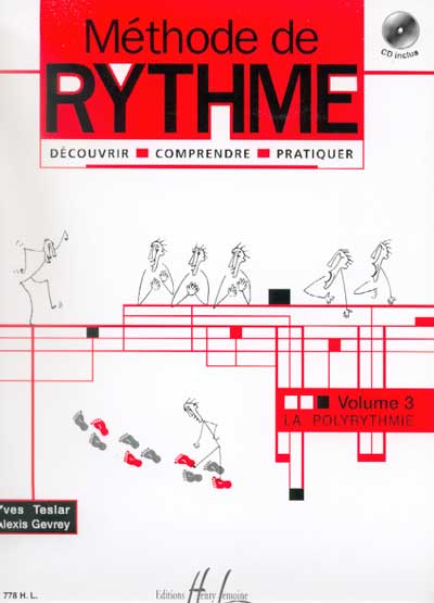 Gevrey, Alexis / Teslar, Yves : Mthode de Rythme - Volume 3