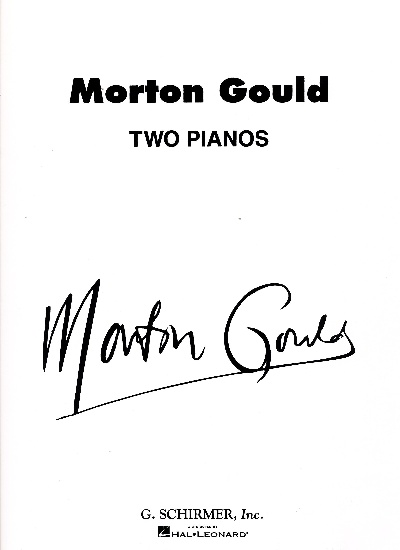 Gould, Morton : Two Pianos