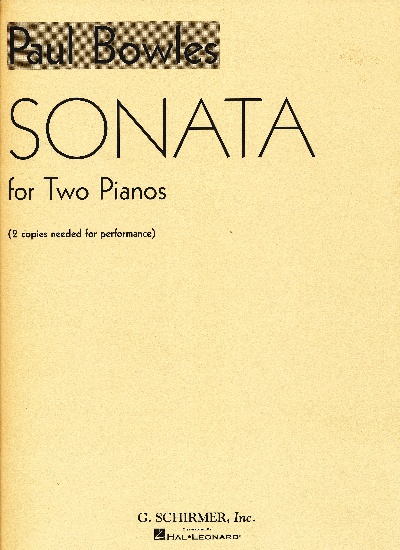 Bowles, Paul : Sonata for 2 Pianos