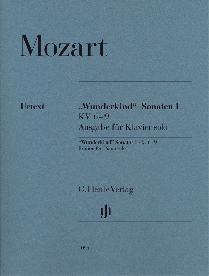 Mozart, Wolfgang Amadeus : Wunderkind -Sonatas Volume I K. 6-9