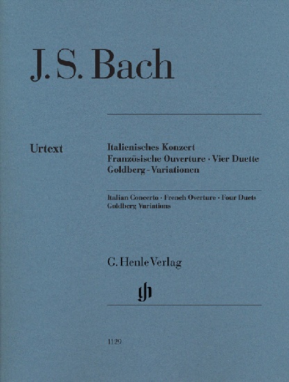 Bach, Johann Sebastian : Italian Concerto - French Overture - Four Duets Goldberg Variations