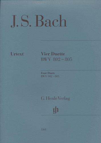 Bach, Johann Sebastian : Four Duets BWV 802-805
