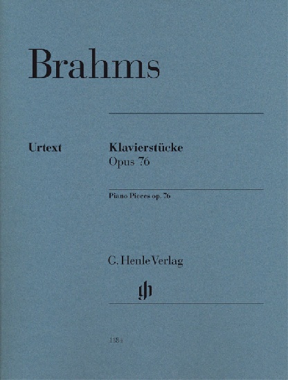 Brahms, Johannes : Piano Pieces op. 76