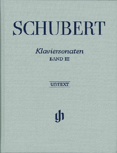 Sonates pour piano - Volume 3 : Sonates de jeunesse et Sonates inachev�es / Piano Sonatas - Volume 3 : Early and Unfinished Sonatas (Schubert, Franz)