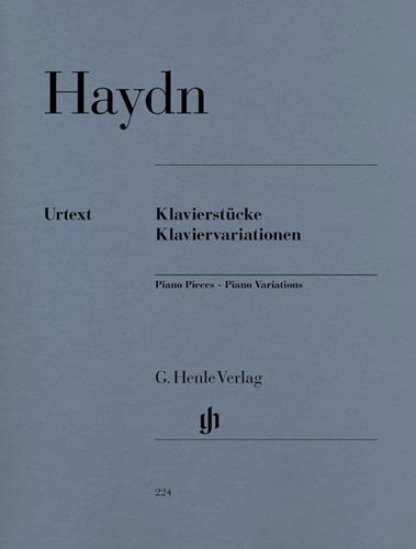 Pièces pour piano - Variations / Piano Pieces - Variations (Haydn, Josef)