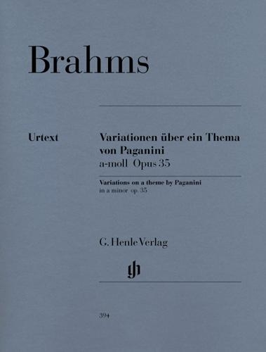 Variations sur un thme de Paganini Opus 35 / Paganini-Variations Opus 35 (Brahms, Johannes)