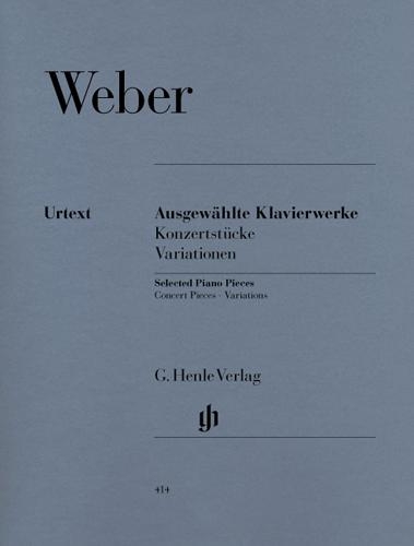 Pices pour piano choisies / Selected Piano Pieces (Weber, Carl Maria von)