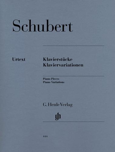 Pices pour piano - Variations / Piano Pieces - Variations (Schubert, Franz)