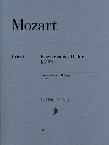Sonate pour piano en r majeur KV 576 / Piano Sonata in D Major KV 576 (Mozart, Wolfgang Amadeus)