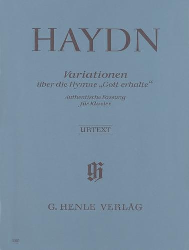 Variations sur l'hymne 'Gott erhalte' en sol majeur (du Quatuor de l'Empereur Hob. III: 77) / Variations on the Hymn 'Gott erhalte' (from  the  'Kaiserquartett in G major Hob. III: 77) (Haydn, Josef)
