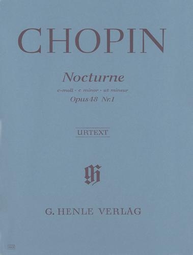 Nocturne en ut mineur Opus 48 n° 1 / Nocturne in C minor Opus 48 No. 1 (Chopin, Frédéric)