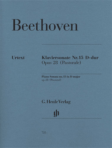 Beethoven, Ludwig van: Sonate pour piano n°15 en Ré majeur Opus 28 (Pastorale)