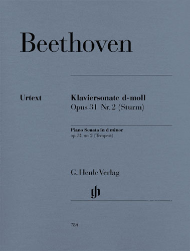 Sonate pour piano en r mineur Opus 31 n 2 (La Tempte) / Piano Sonata in D minor Opus 31 No. 2 (Tempest) (Beethoven, Ludwig van)