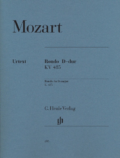 Mozart, Wolfgang Amadeus : Rondo en Re majeur K. 485