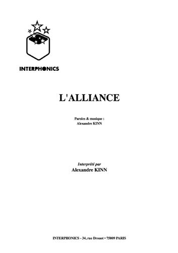 Kinn, Alexandre : L'Alliance