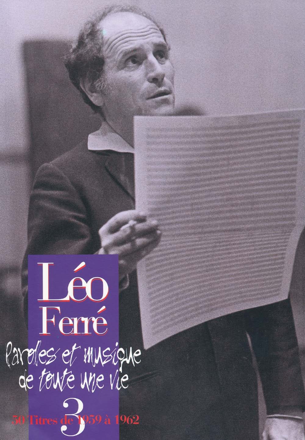 Ferré, Léo : L'Intégrale de 1959 - 1962 - Volume 3