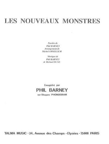 Phil Barney : Les Nouveaux Monstres