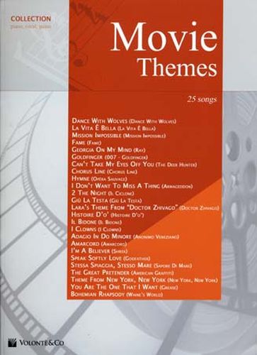 Movie Theme Collection 25 Songs