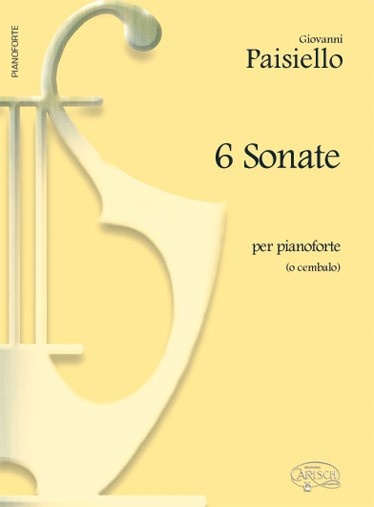 Paisiello, Giovanni : 6 sonates pour piano (ou clavecin)