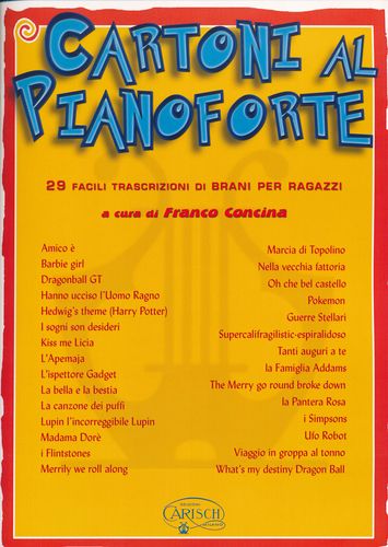 Concina, Franco : Cartoni al pianoforte