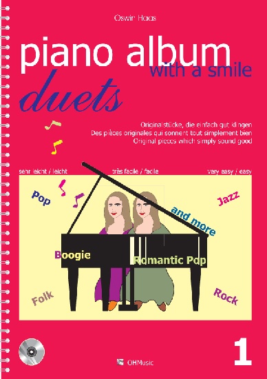 Haas, Oswin : Piano Duets Album With a Smile Vol.1