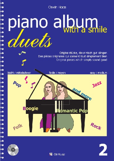 Haas, Oswin : Piano Duets Album With a Smile Vol.2