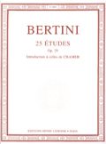 Bertini, Henri : 25 Etudes Opus 29