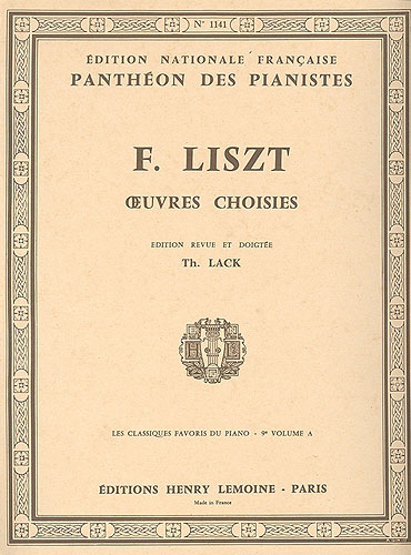 Liszt, Franz : Classiques Favoris - Volume 9 A
