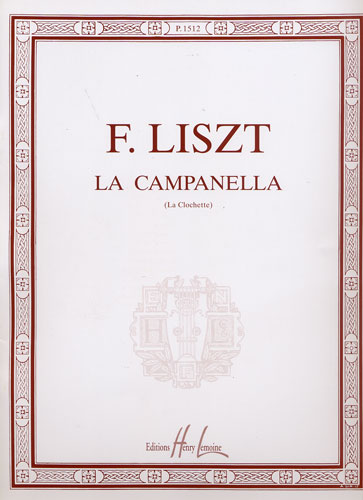 Liszt, Franz : Campanella (La Clochette)