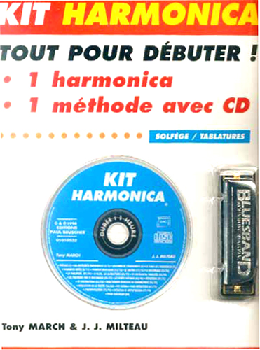 CD  l'Harmonica Blues - Kit