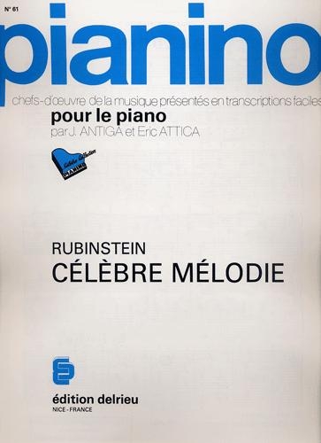 Rubinstein, Anton : Mlodie