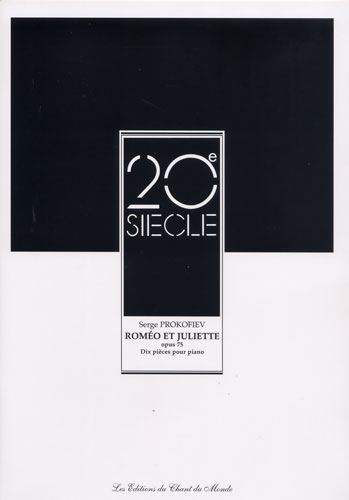 Prokofiev, Serge : Romo et Juliette Op. 75 - 10 pices