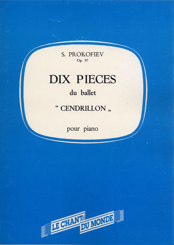 Prokofiev, Serge : Cendrillon, 10 pices du ballet