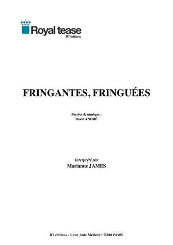 Marianne James / Andr, David : Fringantes, Fringues