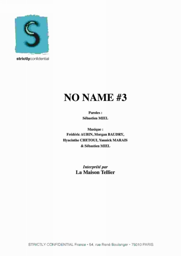 La Maison Tellier : No Name #3