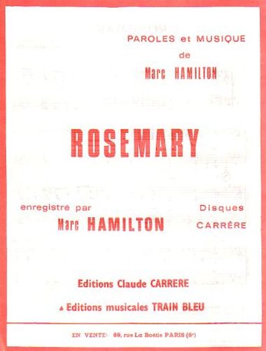 Hamilton, Marc : Rosemary