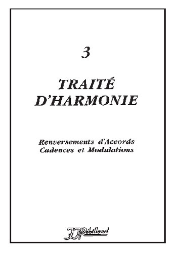 Méthode Rebillard Traité d'harmonie Vol.3