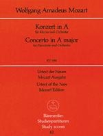 Mozart, Wolfgang Amadeus : Concerto pour piano et orchestre en la majeur KV 488 (n° 23) / Concerto for Piano and Orchestra in A Major KV 488 (No. 23)