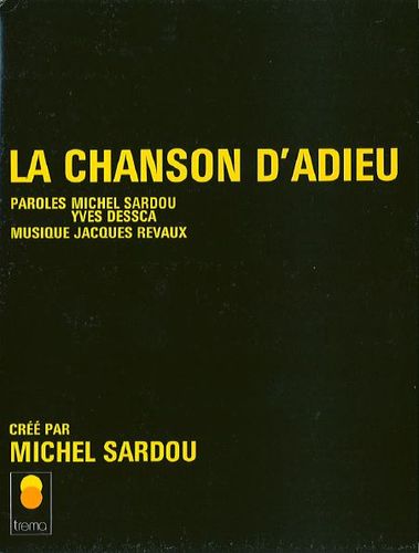 Michel Sardou : Chanson D'Adieu (La)