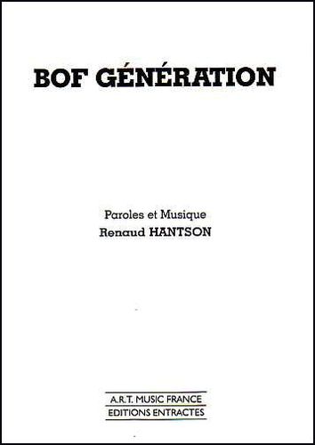 Hantson, Renaud : Bof G�n�ration