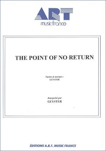Geyster : The Point Of No Return