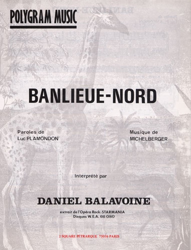 Plamondon, Luc / Berger, Michel : Banlieue-Nord