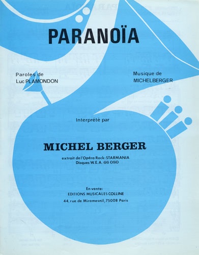 Plamondon, Luc / Berger, Michel : Paranoa