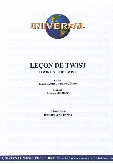 Richard Anthony : Leon De Twist (Twistin  The Twist)
